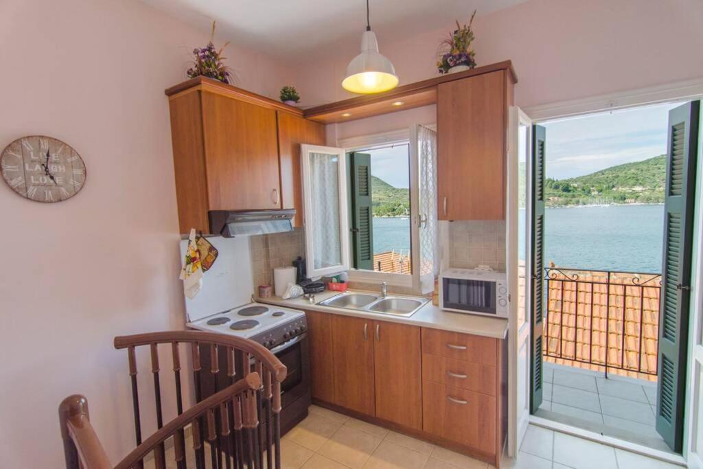 Amalia Sea View House Leilighet Vathy  Eksteriør bilde